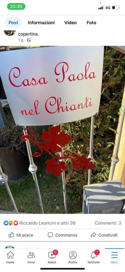 Bed and Breakfast Casa Paola Nel Chianti à Castelnuovo Berardenga Extérieur photo